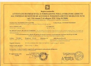 certificazione per lavori su fune 001